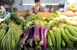 全国蔬菜价格低于去年同期